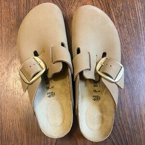 Birkenstock Boston Big Buckle - Sandcastle Size W11 (43)